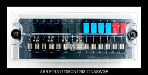 ABB FT-14, FT4A14T06CN4263 Flexitest Test Switch - 14 Pole - Unused