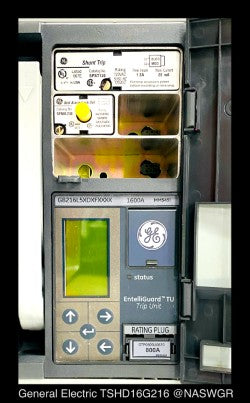 GE PowerBreak II TSHD16G216 Breaker (E/O,D/O) - 800 Amp