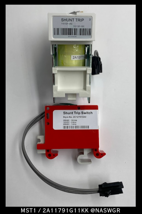 Eaton Magnum MST1/ 2A11791G11KK Shunt Trip - 110-127vAC/DC - Unused/ 1 Year Warranty