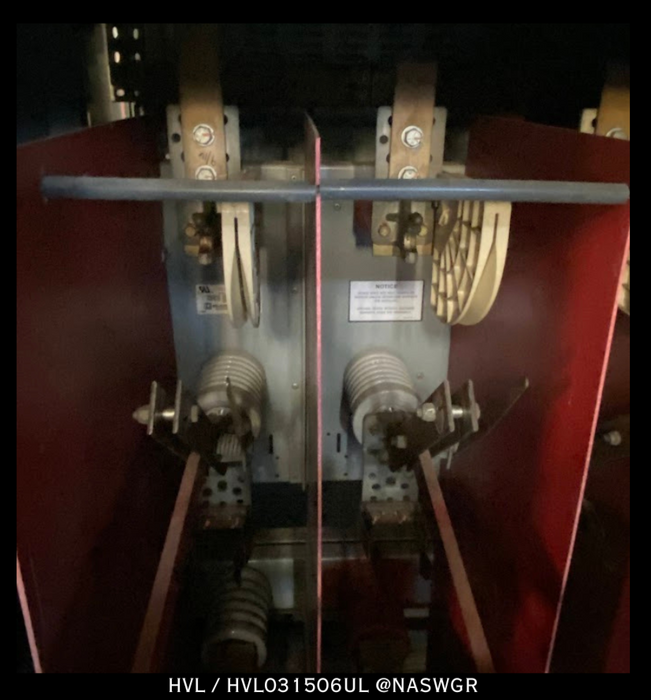 Square D HVL HVL031506UL Load Current Interrupter Switch - 600A, 15KV