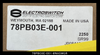 ElectroSwitch 78PB03E-001 Switch Series 24 - 125vDC - Unused