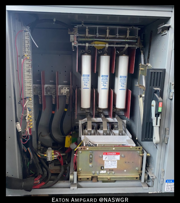 Eaton / Cutler Hammer Ampgard Medium Voltage Control Cell Section- 1150kVA/4160V