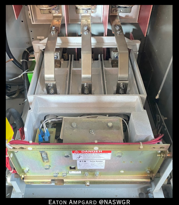 Eaton / Cutler Hammer Ampgard Medium Voltage Control Cell Section- 1250HP/4160V