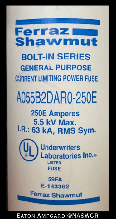 Eaton / Cutler Hammer Ampgard Medium Voltage Control Cell Section- 1150kVA/4160V