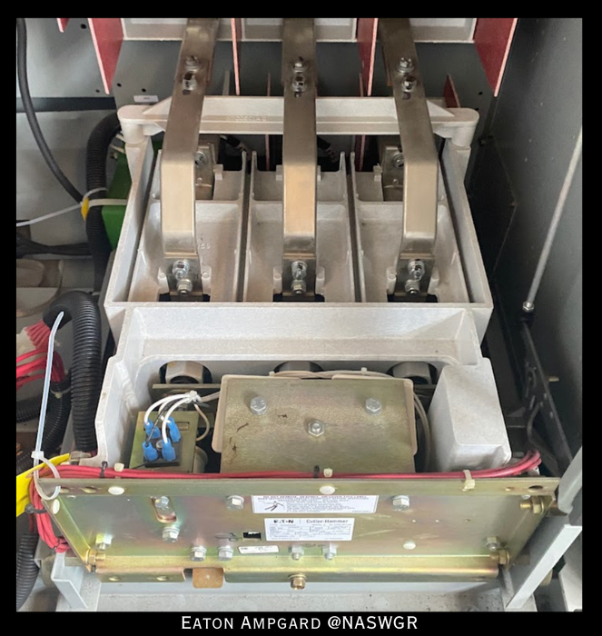 Eaton / Cutler Hammer Ampgard Medium Voltage Control Cell Section- 300HP/4160V