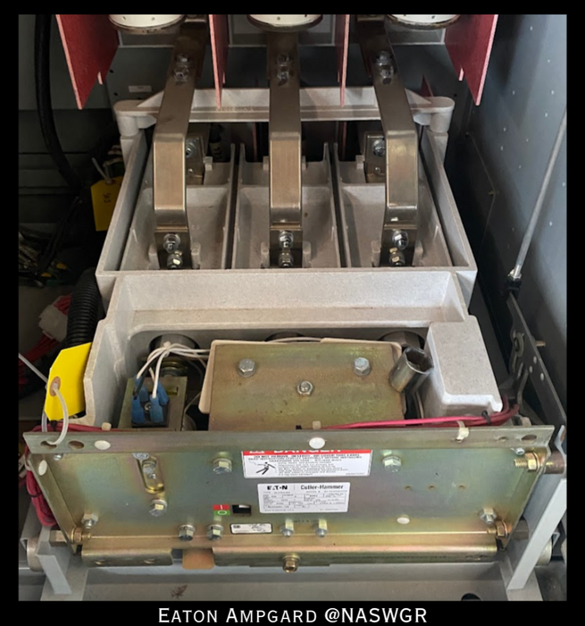 Eaton / Cutler Hammer Ampgard Medium Voltage Control Cell Section- 1150kVA/4160V