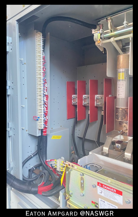 Eaton / Cutler Hammer Ampgard Medium Voltage Control Cell Section- 1250HP/4160V