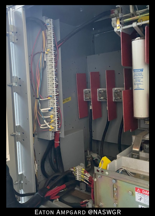 Eaton / Cutler Hammer Ampgard Medium Voltage Control Cell Section- 1150kVA/4160V