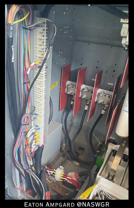 Eaton / Cutler Hammer Ampgard Medium Voltage Control Cell Section- 1333kVA/4160V