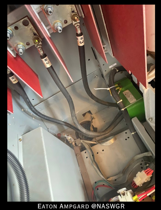 Eaton / Cutler Hammer Ampgard Medium Voltage Control Cell Section- 1333kVA/4160V