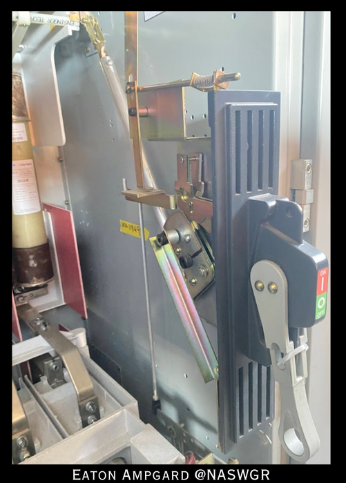 Eaton / Cutler Hammer Ampgard Medium Voltage Control Cell Section- 300HP/4160V