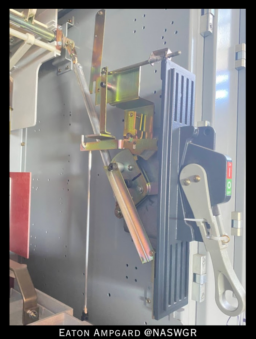 Eaton / Cutler Hammer Ampgard Medium Voltage Control Cell Section- 250HP/4160V