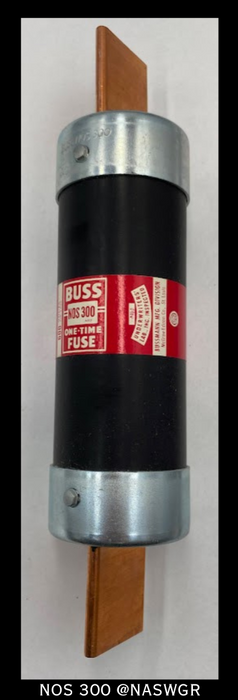 Bussmann NOS 300 One-Time Fuse - 300A/ 600V