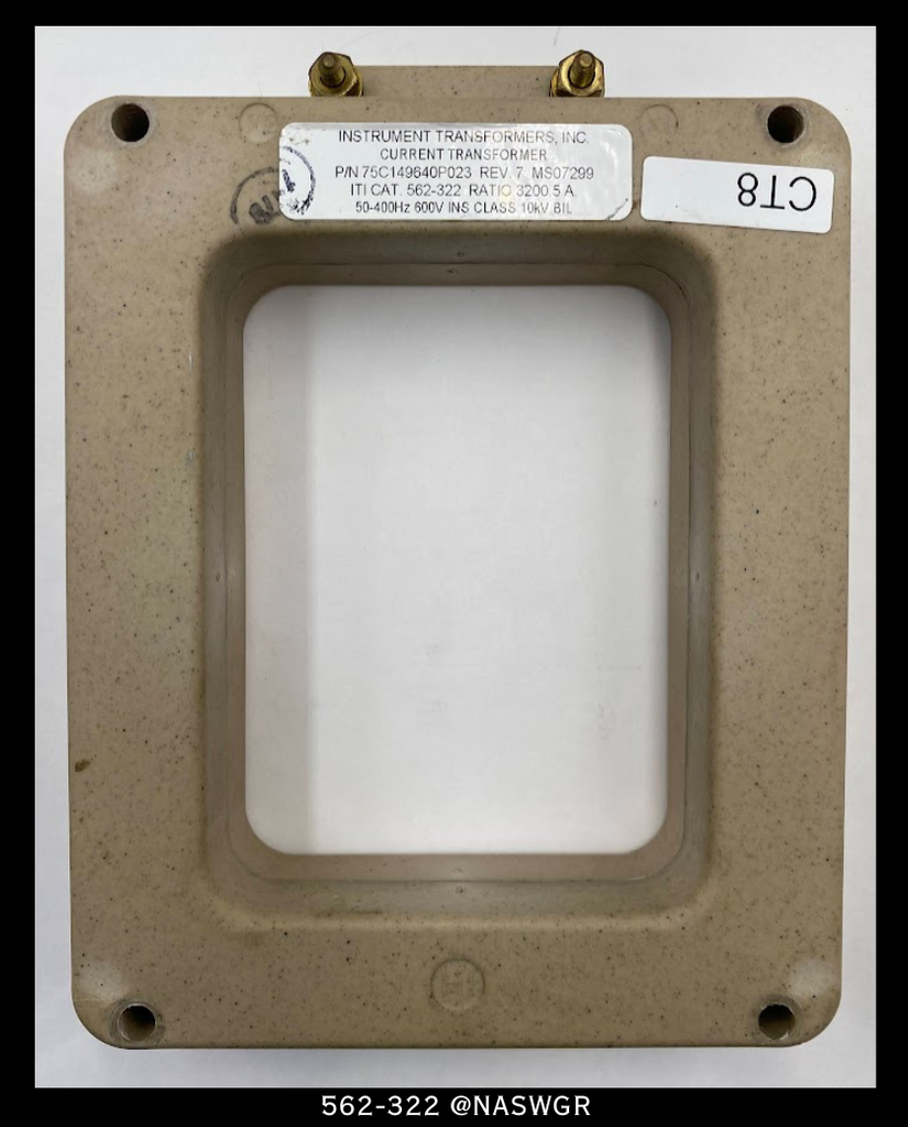 Instrument Transformers 562-322 Current Transformer - 3200:5A