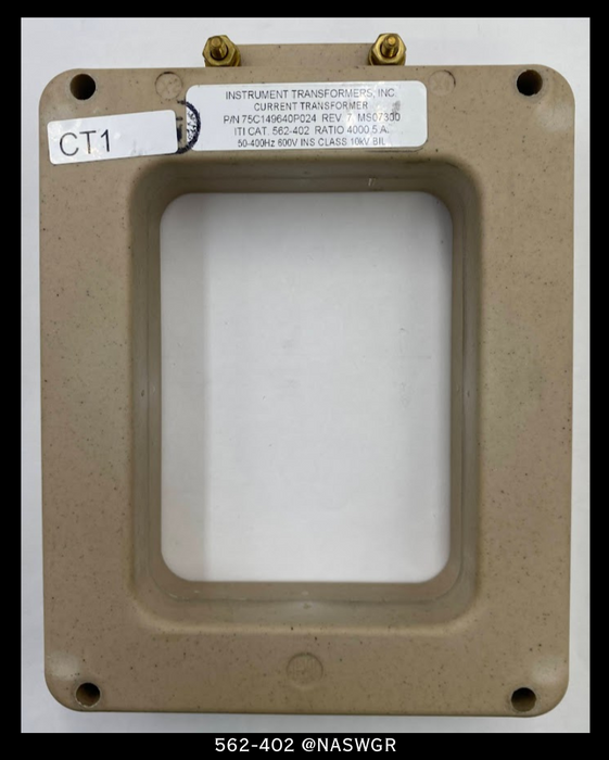 Instrument Transformers 562-402 Current Transformer - 4000:5A