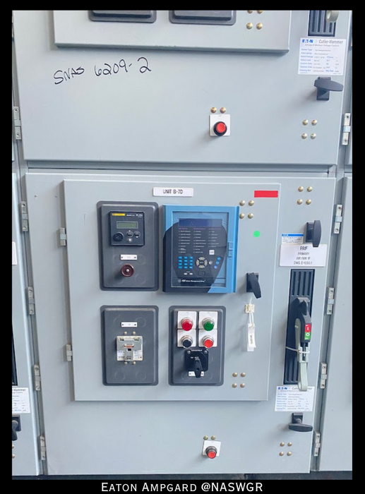 Eaton / Cutler Hammer Ampgard Medium Voltage Control Cell Section- 300HP/4160V