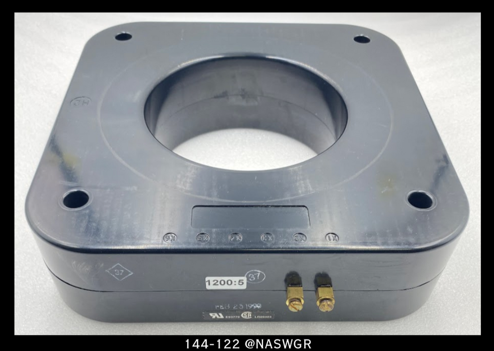 Instrument Transformers 144-122 Current Transformer - 1200:5 Amp