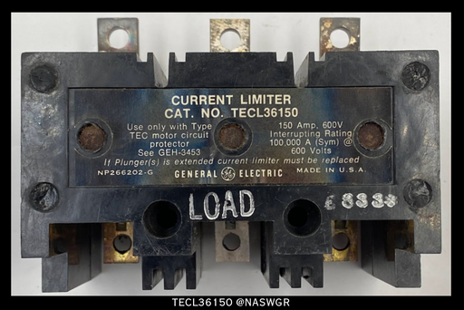 General Electric TECL36150 Current Limiter - 150A/600V
