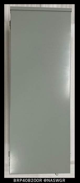 Eaton BRP40B200R BR Load Center Main Breaker Panel - 200A/NEMA 3R - Unused