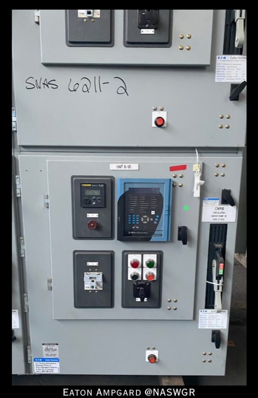 Eaton / Cutler Hammer Ampgard Medium Voltage Control Cell Section- 1750HP/4160V