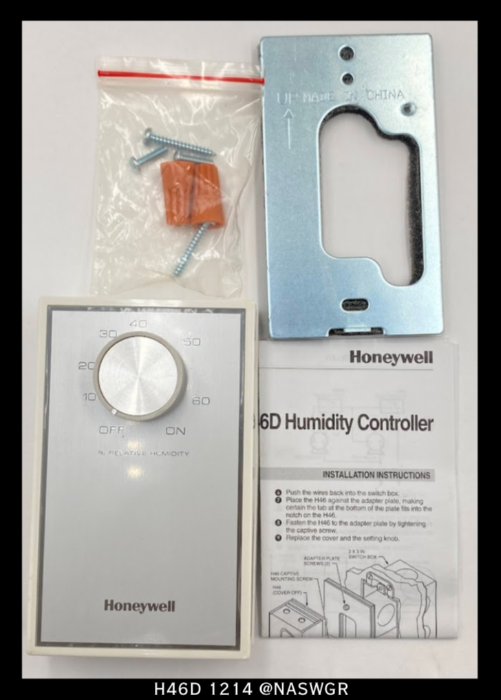 HONEYWELL H46D 1214 HUMIDIFIER CONTROLLER - UNUSED
