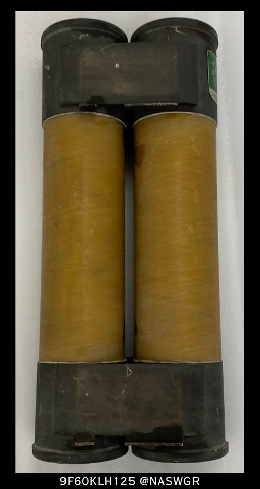 General Electric 9F60KLH125 EJ-1 Fuse Size EE- 125A/14,400V