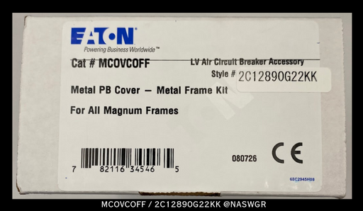 Eaton Magnum MCOVCOFF / 2C12890G22KK Metal Frame Kit - Unused Surplus