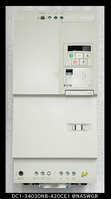 Eaton DC1-34030NB-A20CE1 - DC1 Power XL Variable Frequency Drive ~ Surplus