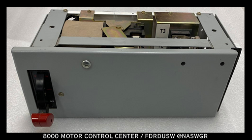 General Electric Model 8000 Motor Control Center Type FDRFUSW