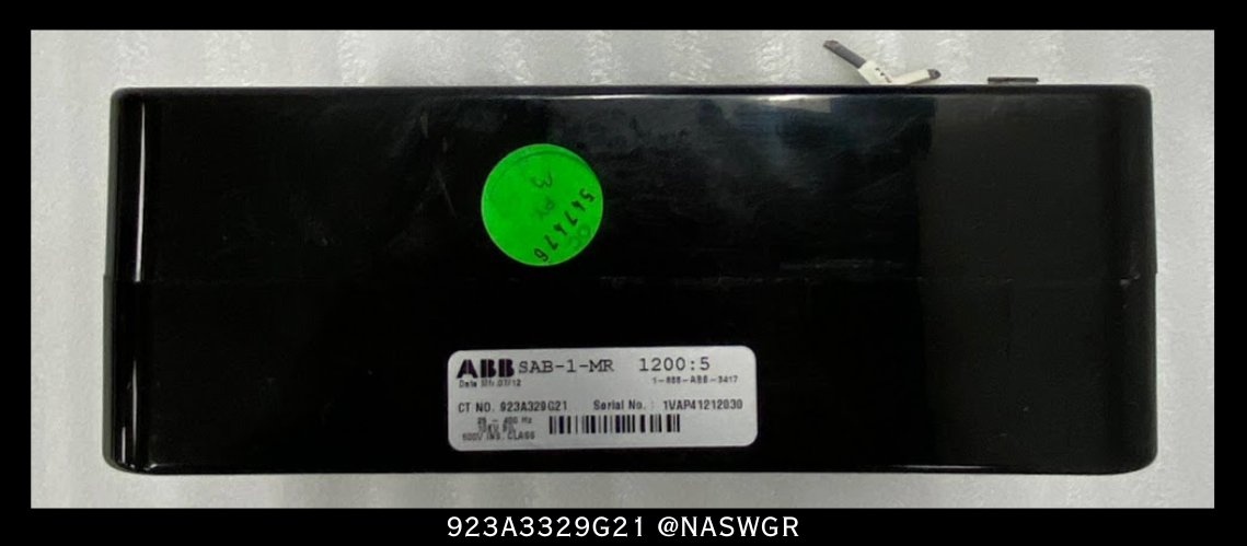 ABB SAB-1-MR Current Transformer 923A3329G21 - 1200:5A