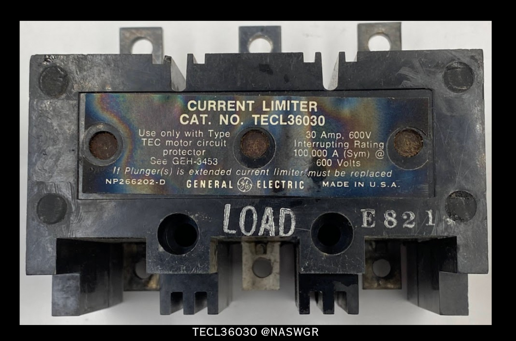 General Electric TECL36030 Current Limiter - 30A/600V