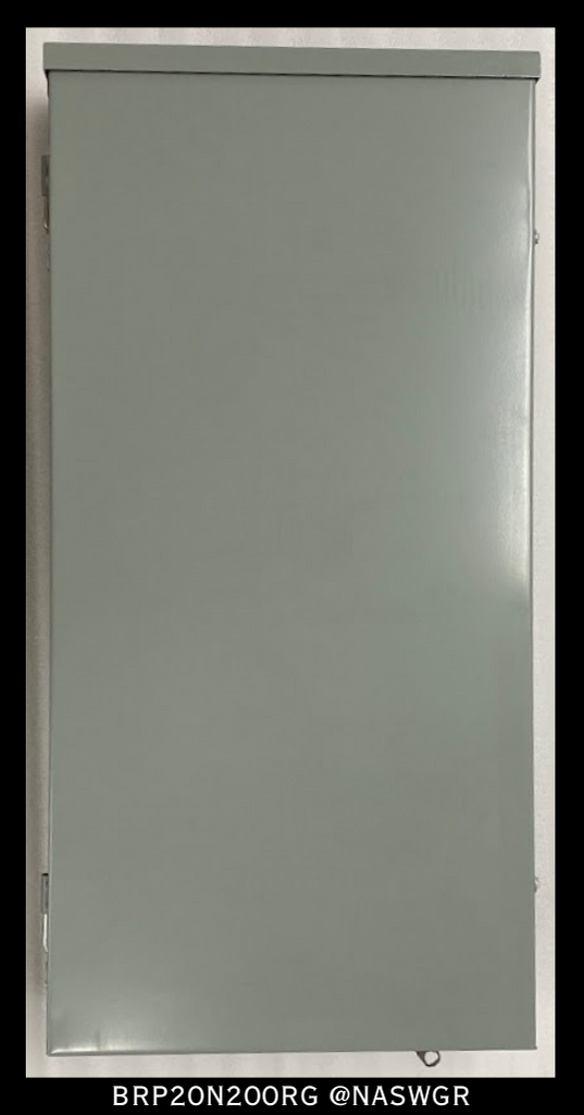 Eaton BRP20N200RG BR Load Center Breaker Panel - 200A/NEMA 3R - Unused