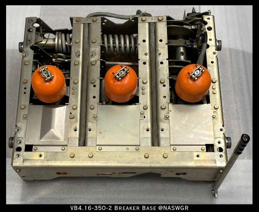 General Electric VB PowerVac Breaker VB4.16-350-2 Truck & Breaker Side Secondary