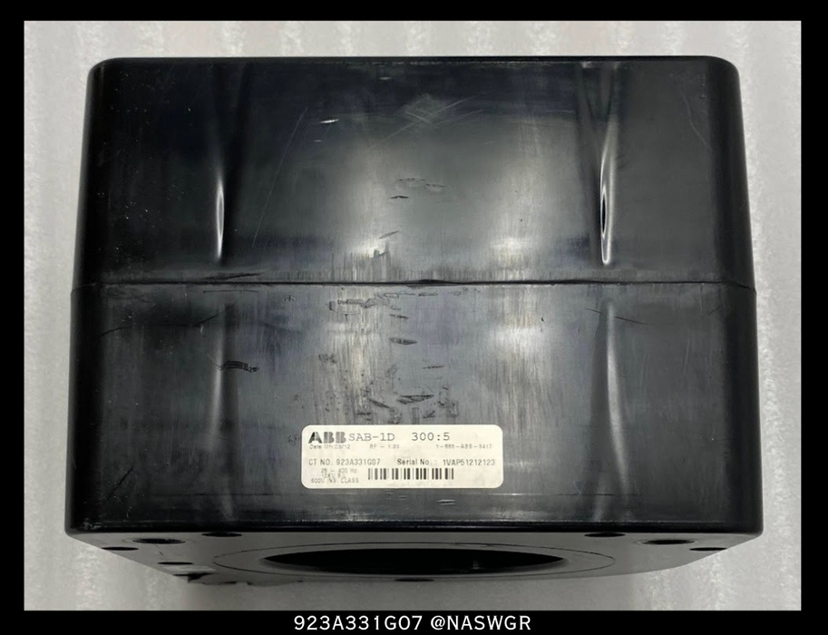 ABB SAB-1D Current Transformer 923A331G07 - 300:5A