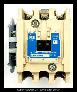 Eaton CN15DN3 Freedom Series Contactor - 27Amp/120v -Tested/ 1Yr Warranty