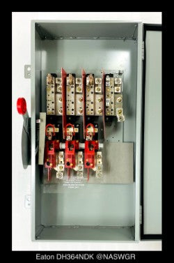 Eaton DH364NDK Heavy Duty Safety Switch - 200A/600V/3P4W/N12 - Unused