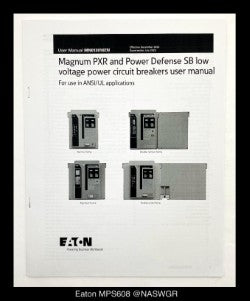 Eaton Magnum PXR MPS608 Breaker (E/O,D/O) - 800 Amp - Unused