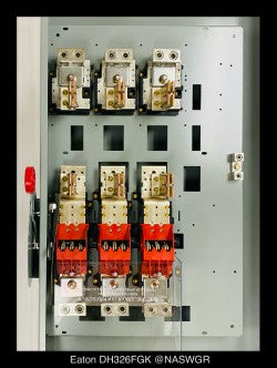 Eaton DH326FGK Heavy Duty Safety Switch - 600A/240V/3P3W/N1 - Unused