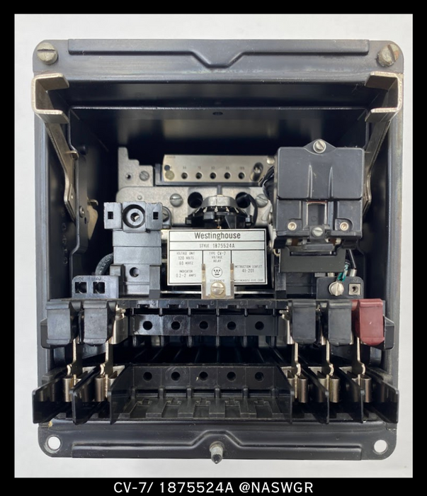Westinghouse CV-7, 1875524A Voltage Relay - 120V