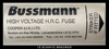Bussman 15.5CAVH1E High Voltage H.R.C. Fuse - 80,000A/15.5kV - Unused