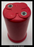 Red Glastic Insulator 6"