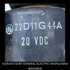 IC2820A102BF ~ GE Ground Fault Relay IC 2820A102BF ~ Coil: 22D11G44A 20 VDC