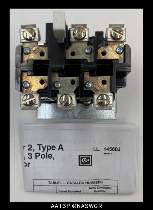 Eaton AA13P Thermal Overload Relay - Unused