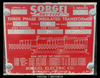 Sorgel Dry Type 3 Phase Insulated Transformer - 4200:240V, 45kVA