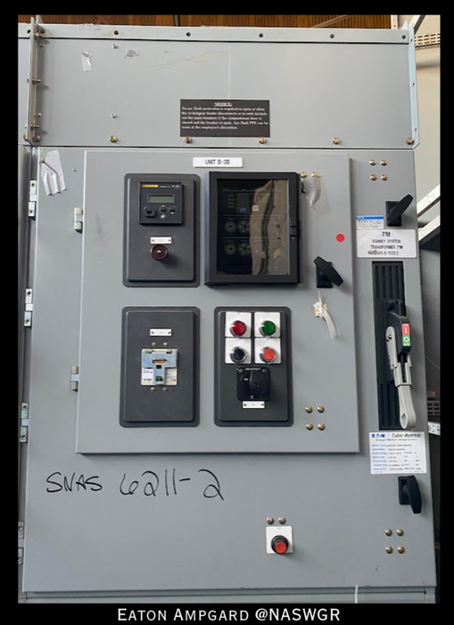 Eaton / Cutler Hammer Ampgard Medium Voltage Control Cell Section- 1150kVA/4160V