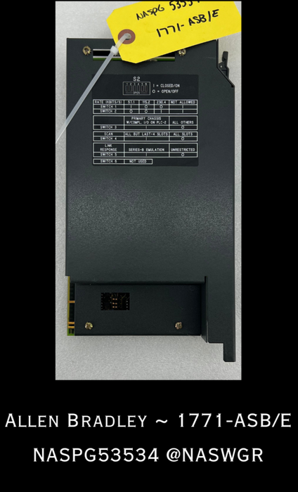 1771-ASB/E ~ Allen Bradley 1771-ASB/E - REMOTE I/O ADAPTER MODULE
