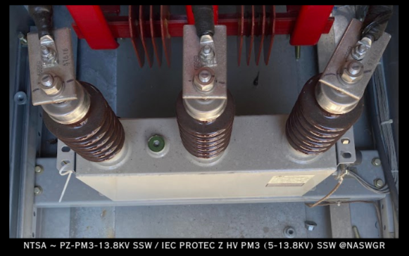 NTSA PZ-PM3-13.8kV-SSW Capacitor - 13.8kV / 3x0.2μF