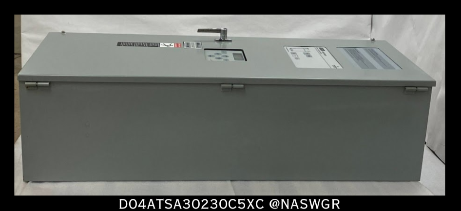 ASCO 4000 Series D04ATSA30230C5XC Automatic Power Transfer Switch - 230 Amps