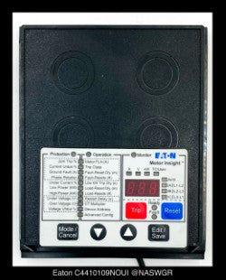 Eaton C4410109NOUI Motor Insight Overload Monitoring Relay -  1–9 A, 120vAC