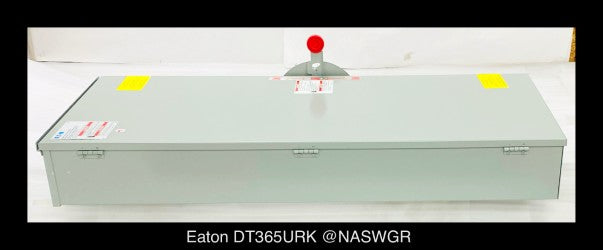 Eaton DT365URK Heavy Duty Safety Switch - 400A/600V/3P3W/N3R - Unused